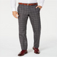 Lauren Ralph Lauren Men's Classic-Fit UltraFlex Stretch Dark Gray Windowpane Suit Pants Dark Grey Size 32X30 -