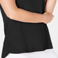 Ideology Women's Athletic Tie-Back Tank Top Black Size Largr