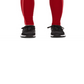 Adidas Women's 3 Stripe Tights Jimmy Jazz Red Size XS