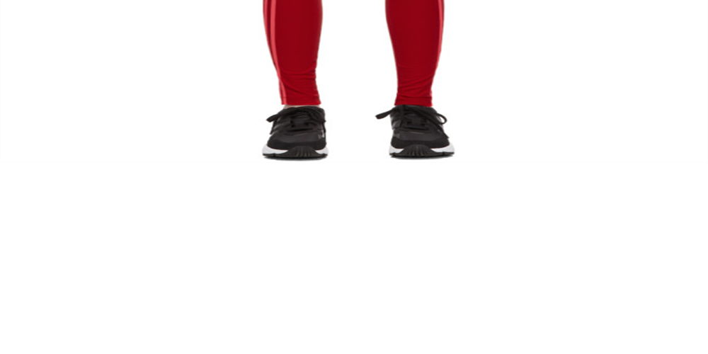 Adidas Women's 3 Stripe Tights Jimmy Jazz Red Size XS