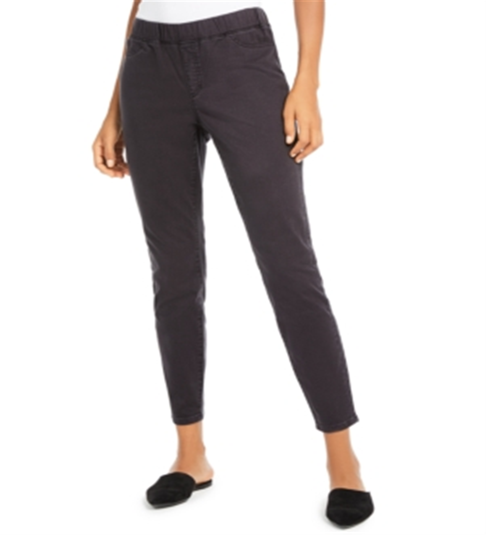 Eileen Fisher Women's Organic Jeggings Washed Black Size Large