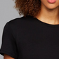 A Pea In The Pod Women's Pull Over Drop Shoulder Nursing Tee Black Size XS