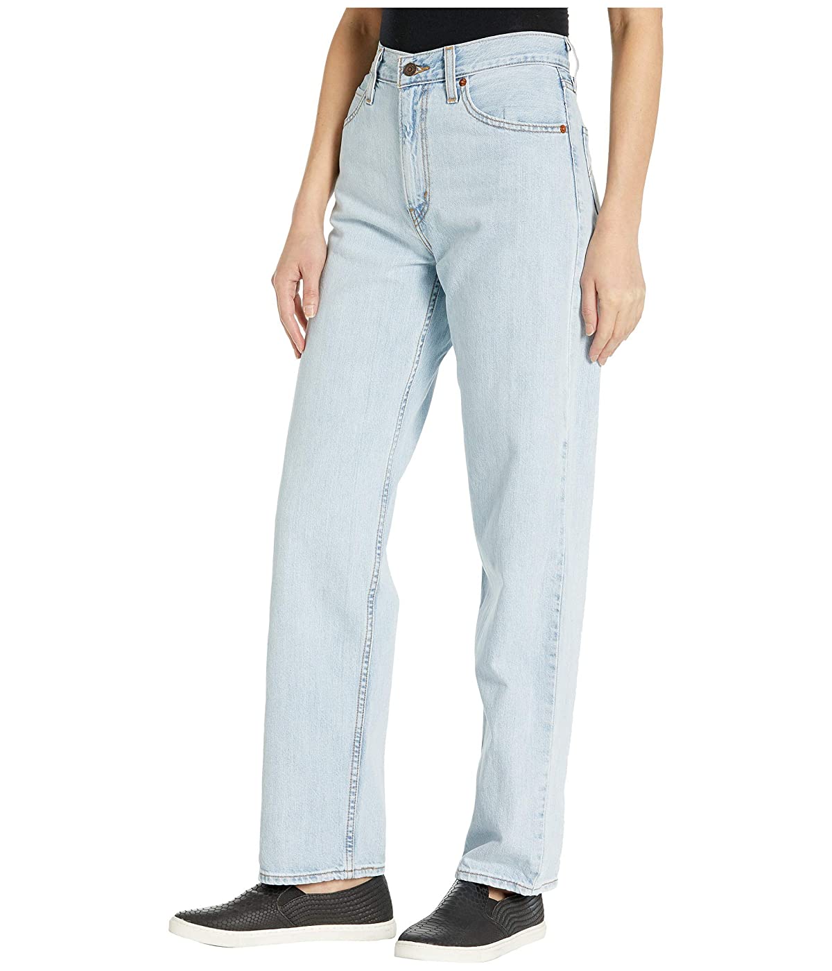 Levi's Women's Relaxed Fit Dad Jeans Blue Size 31