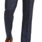 Calvin Klein Men's Windowpane Plaid Work Pants Blue Size 36X32