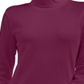 Karen Scott Women's Petite Cotton Turtleneck Top Purple Size Petite S