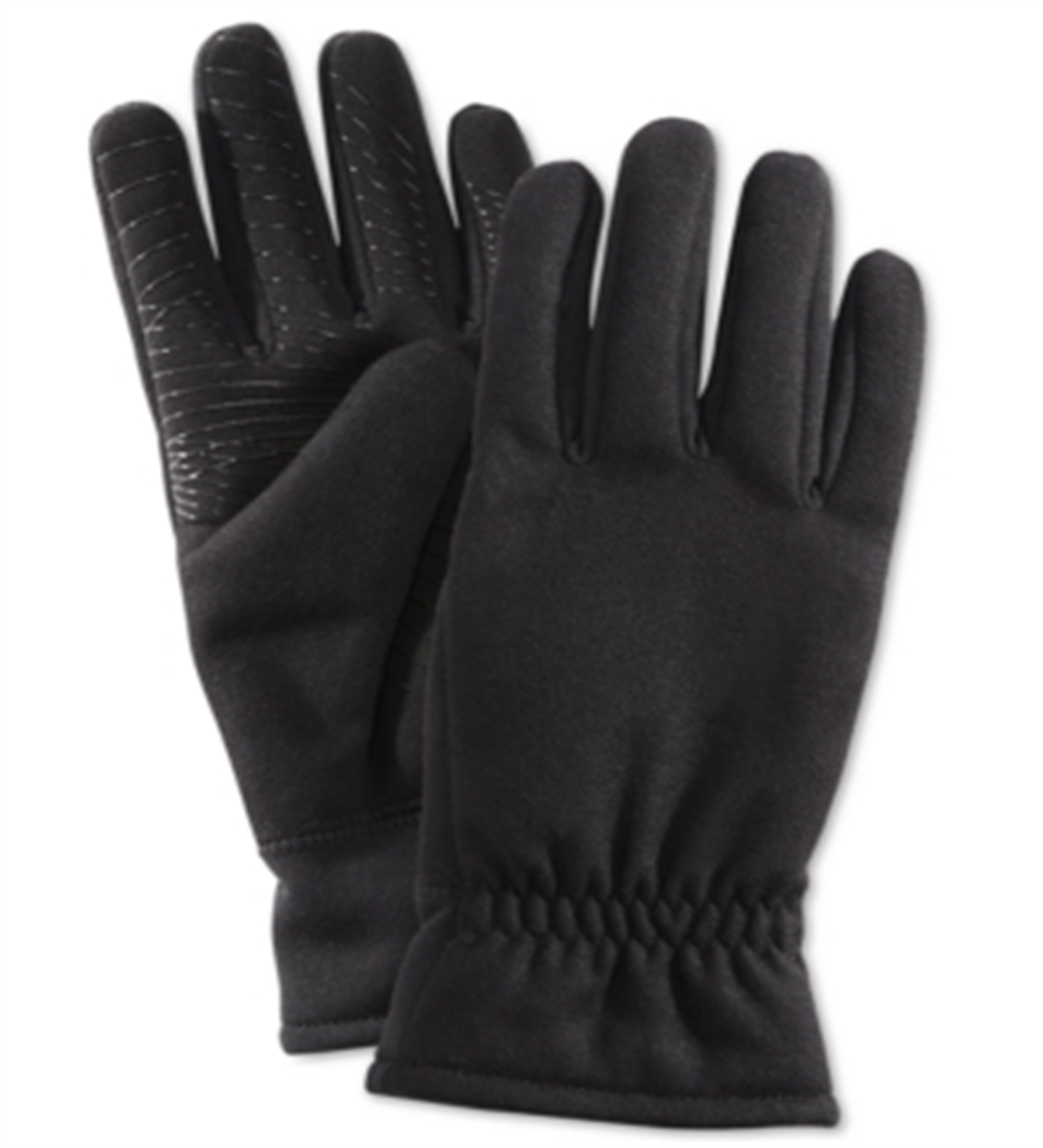 UR Powered Men's Wool Blend Grippy Palm Winter Gloves Black Size  M