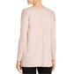 Eileen Fisher Women's Tencel Ballet Neck Box Top Pink Size Large
