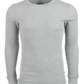 Alfani Men's Big & Tall Long-Sleeve Thermal Shirt - Gray Size 10 1/2
