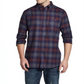 Weatherproof Vintage Men's Brushed Flannel Plaid Shirt Red Size XXX-Large