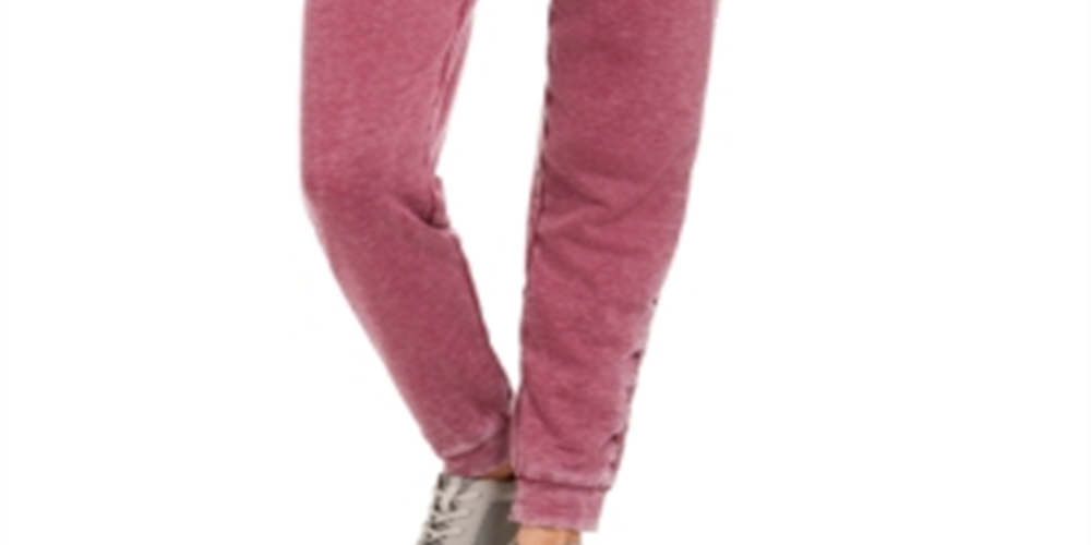 Ideology Women's Sweatpants Fitness Jogger Pants Red Size X-Small