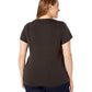 Levi's Women's Plus Perfect Tee W/o Pocket Women's T Shirt Black Size 1X