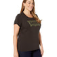 Levi's Women's Plus Perfect Tee W/o Pocket Women's T Shirt Black Size 1X