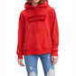 Levi's Women's Graphic Sport Hoodie Red Size XX-Large