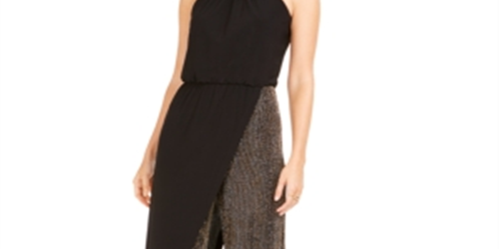 PISARRO NIGHTS Women's  Sleeveless Wide Leg Party Jumpsuit Petites Black Size 14 P