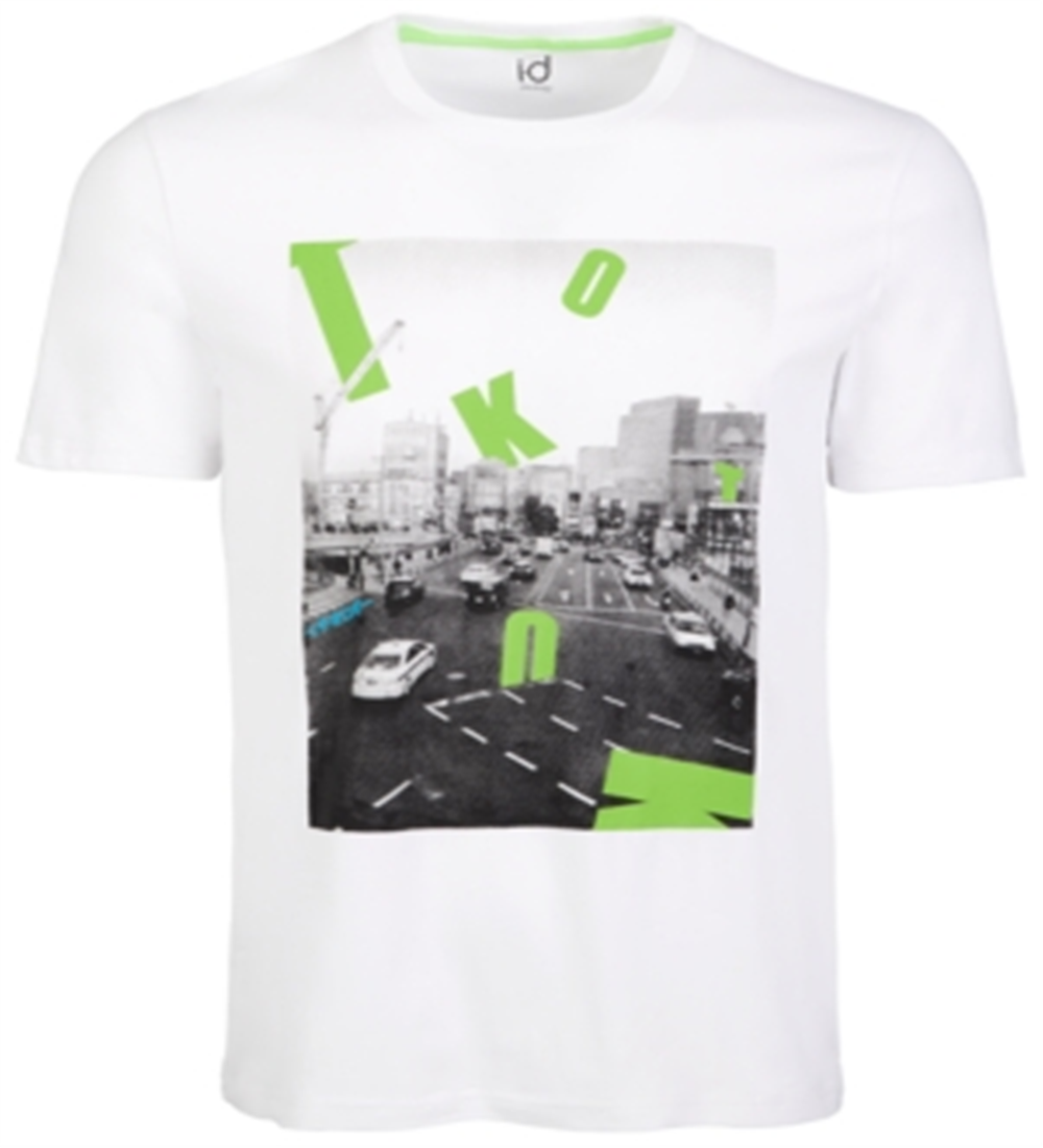 ID Ideology Men's Graphic T-Shirt  White Size M