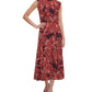 Tommy Hilfiger Women's Jersey Printed MIDI Dress Purple Size 14