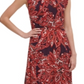 Tommy Hilfiger Women's Jersey Printed MIDI Dress Purple Size 14