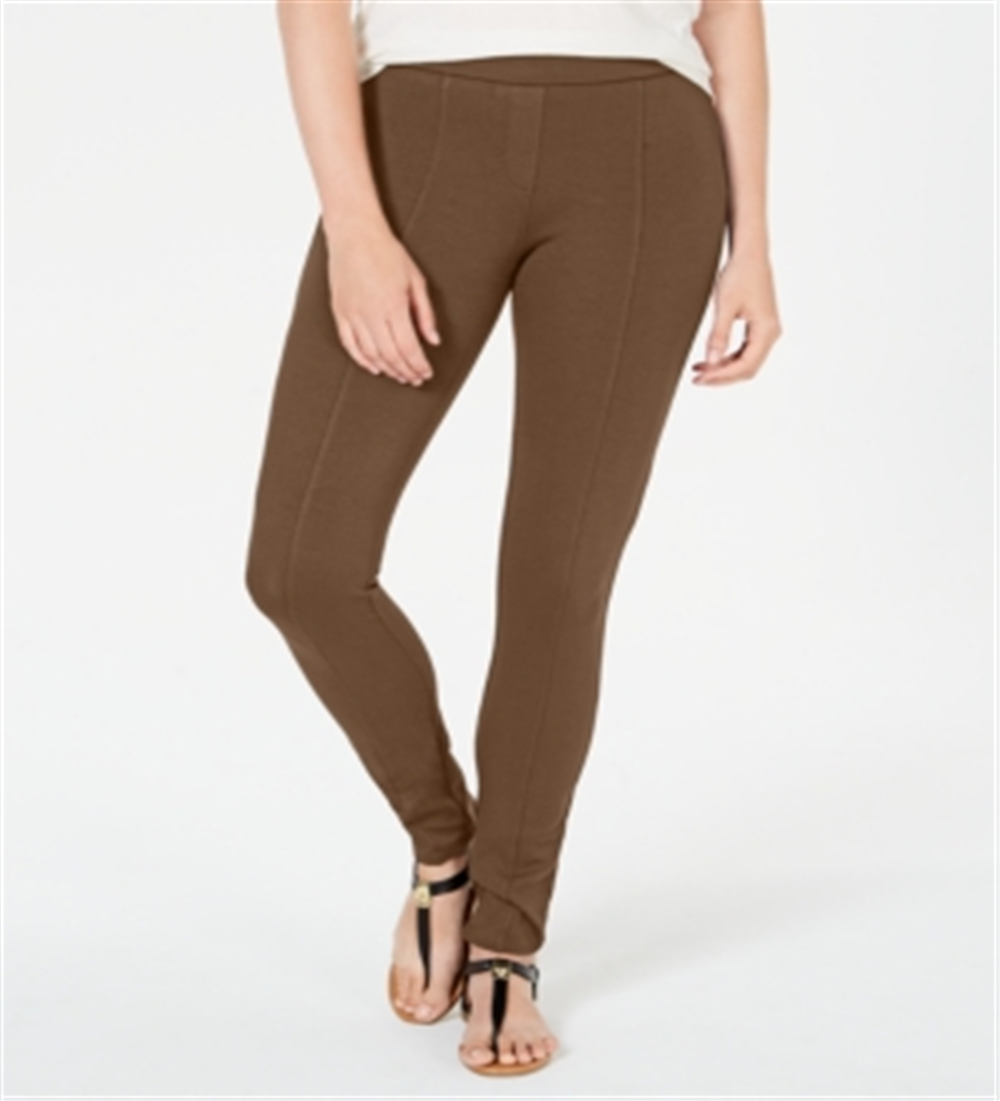 Style & Co Women's  Ponte Leggings Tobacco Brown Size XS