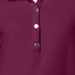 KAREN SCOTT Women's  Snap Front Long Sleeve Top Purple Size XS