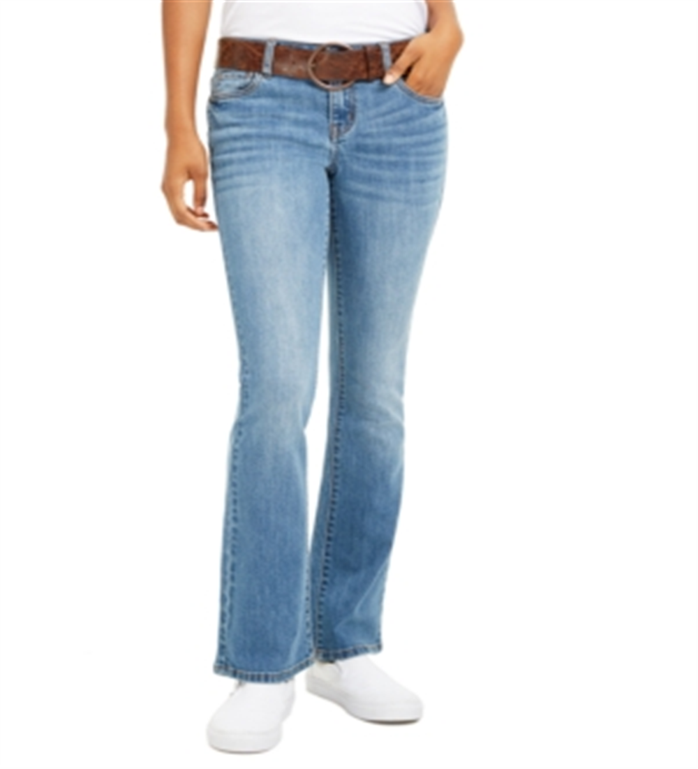 Dollhouse Juniors' Stretch Bootcut Jeans True Kolors Blue Size 7