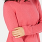 Karen Scott Women's  Solid Curved-Hem Tunic  Pink Size S
