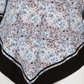 Alfani Women's Plus Size Printed V-Hem Top Blue Splatter Border Size1X