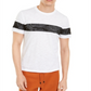 INC Men's Mesh Camo Stripe T-Shirt Pure White Size XXL