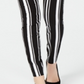 INC Women's Petite Pull-on Striped Pants  Urban Jungle Black Size 16 P