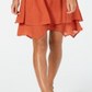 Style Co Women's  Handkerchief-Hem Sleeveless Dr Cider Spice Size XXL