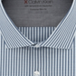 Calvin Klein Men's Extra-Slim Fit Performance Stretch Temperature Regulating Check Dress Shirt  Multi Blue Size  17.5x32-33