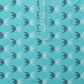 Charter Club Women's  Fish-Print Polo Shirt Light Pool Blue Combo Size L