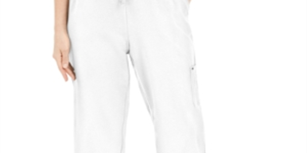 Karen Scott Women's Knit Capri Pants White Size Small