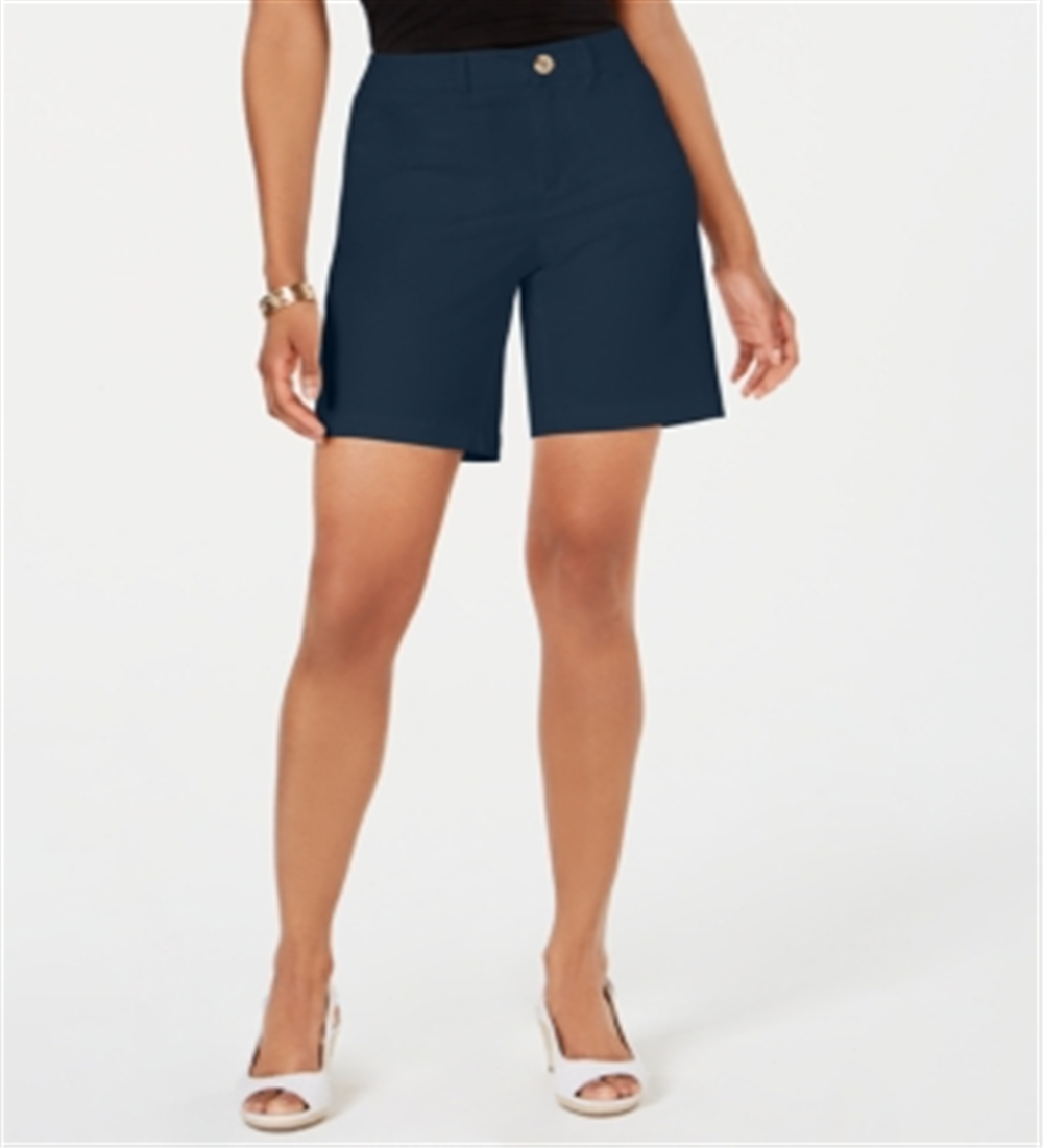 Charter Club Women's  Relaxed Shorts  Blue Size 10