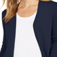 Charter Club Women's Open-Front Curved-Hem Complete Intrepid Blue Size PM