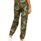 Almost Famous Women's Juniors Camo-Print Jogger Pants Green Camo Size XL