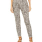 Style & Co Women's Curvy Printed Skinny Jeans Chic Puma Size 4