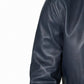 TASSO ELBA Mens Zip up Coat Blue Size Large