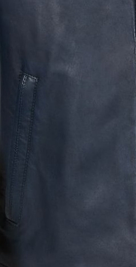 TASSO ELBA Mens Zip up Coat Blue Size Large