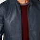 TASSO ELBA Mens Zip up Coat Blue Size Large