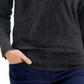 JM Collection Women's Rivet Dolman Sleeve Top Black Size XX-Large