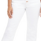 INC Women's Double-Hem Cropped Straight-Leg Jeans  White Size 18
