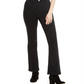 INC महिलाओं की डेनिम कर्वी बूटकट जीन्स काली, साइज़ 6