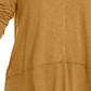 Style & Co Women's High-Low Top  - Golden Spruce Yellow Size 2XL