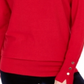 JM Collection Women's  Studded Dolman-Sleeve Sweater  - New Red Amore Size Medium