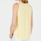 Charter Club Women's Surplice Top Citron Aura Size Medium