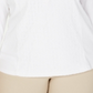 Karen Scott Plus Cotton Eyelet Henley Top -Brown- Size 2XL