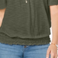 Style & Co Women's Convertible Off-the-Shoulder Top  Green Size Small