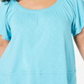 Style & Co Plus Flutter-Sleeve Swing-Hem Top Freshwater Black Size XS