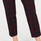 Charter Club Women's Plaid Slim-Leg Ankle Pants  Blue Size 10