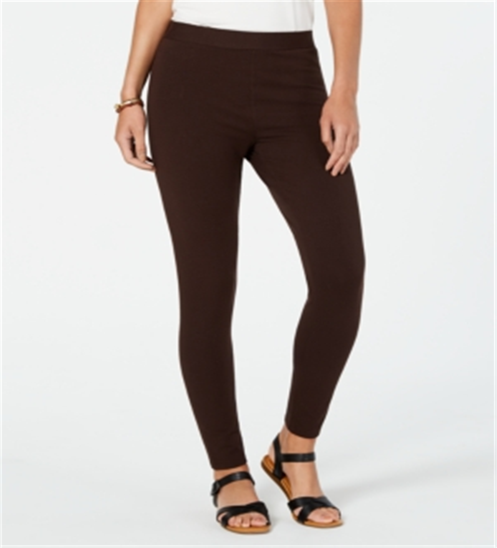 Style & Co Women's Leggings Brown Size X-Small